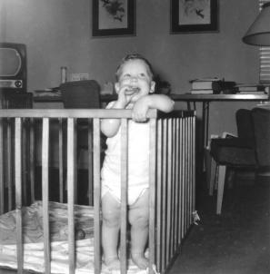 Around the same time as the previous picture.  Check out those thunder thighs.