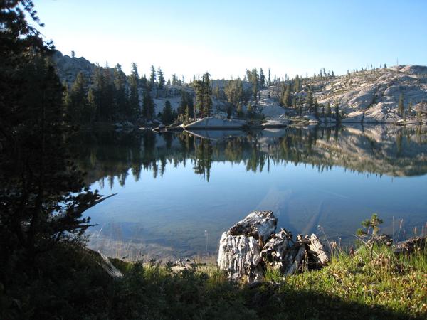 Upper Wire Lake in morning