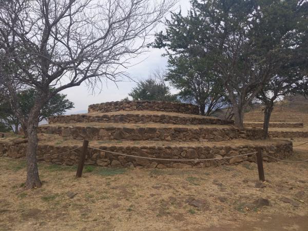 A smaller pyramid at Guachimontones.