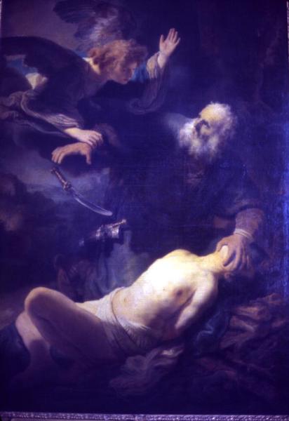 Rembrandt, Sacrifice of Isaac, Winter Palace, St. Petersburg